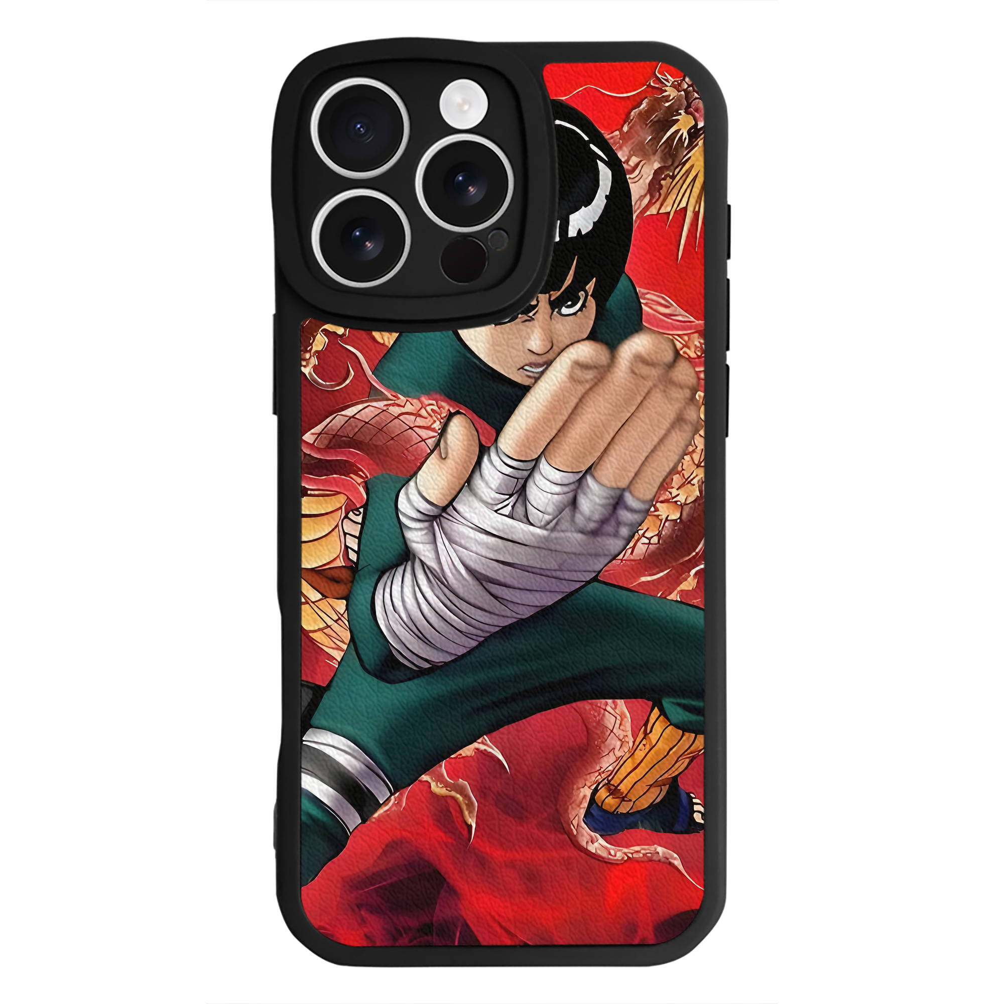 （画像用） NARUTO -ナルト- NARUTO -ナルト- 疾風伝 【iPhone 16シリーズ対応】シリコンスマホケース（レザー調） 材質：シリコン